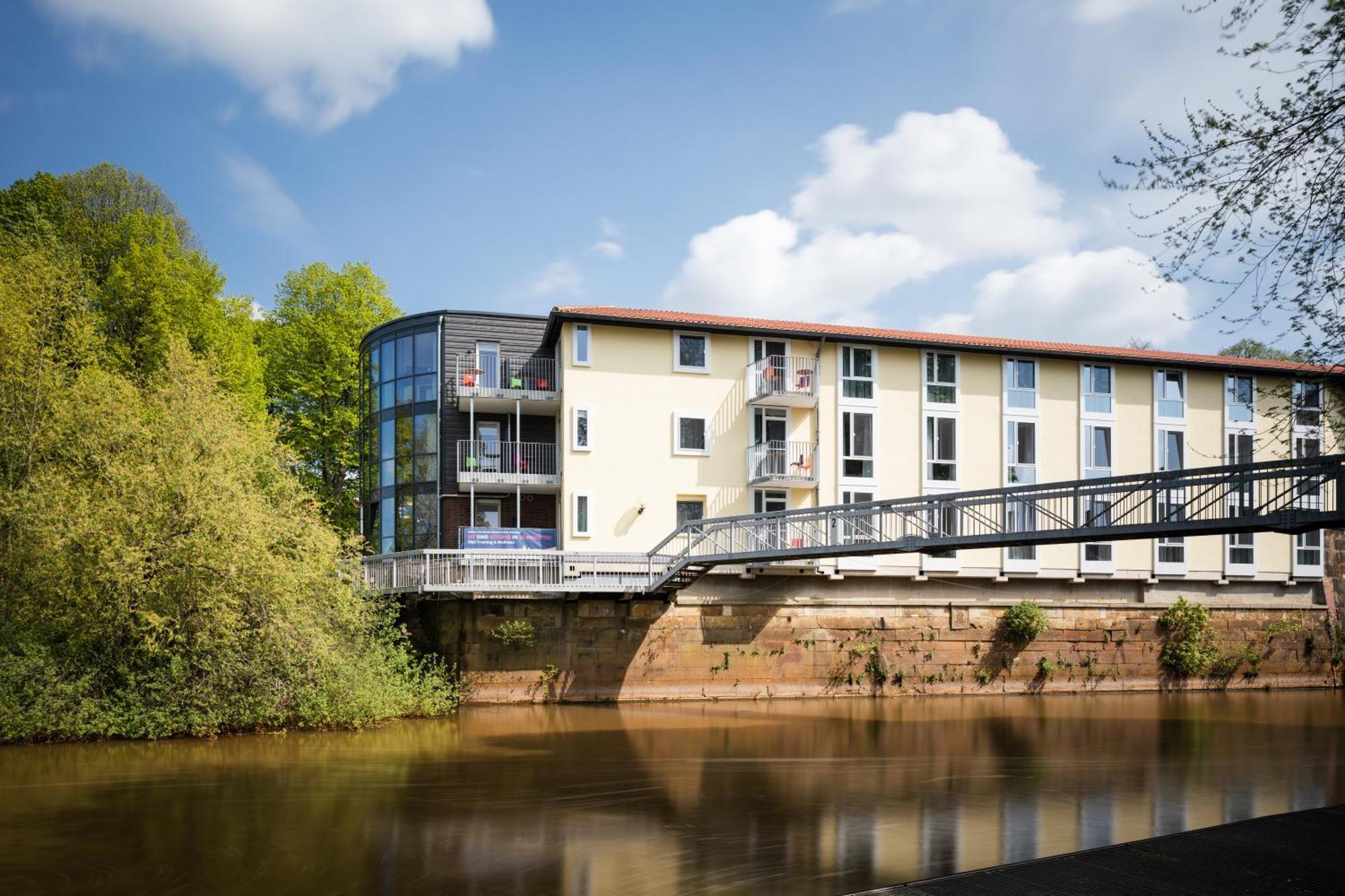 Hotel Weserschloesschen Nienburg  Ngoại thất bức ảnh